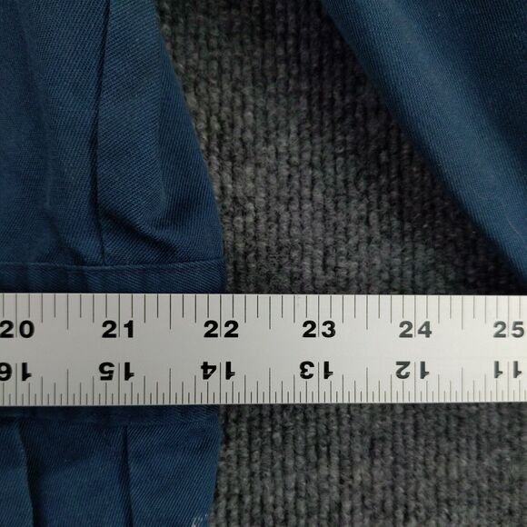 Big Mac Utility Work Uniform Coveralls Size 42x31.5 Blue Long Sleeve Carpenter - Picture 11 of 12